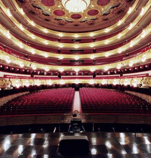 Teatre del Liceu desde escenario